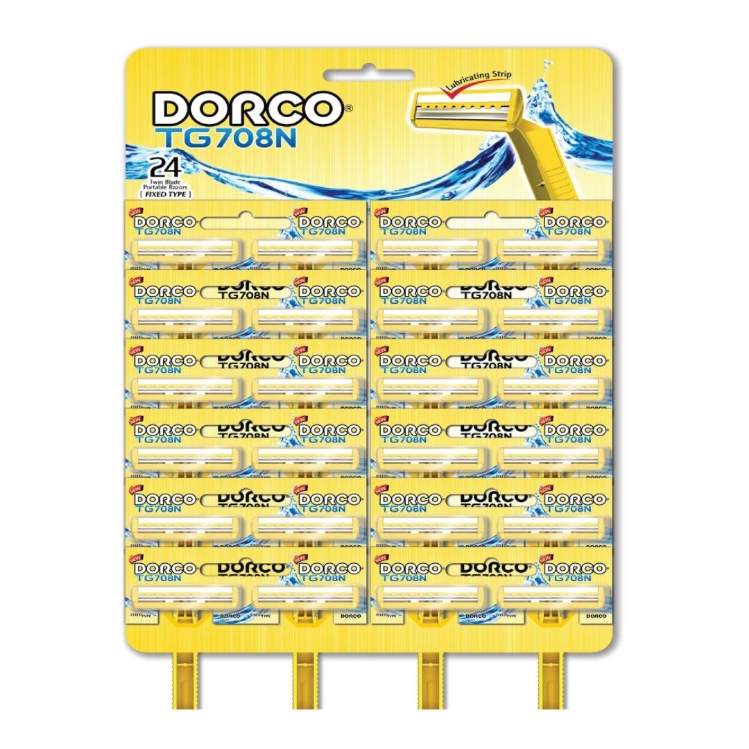 CUHILLAS DORCO TG708N (2B)AMARILLAS CARTON 24 UNIDADES CUHILLAS DORCO TG708N (2B)AMARILLAS CARTON 24 UNIDADES